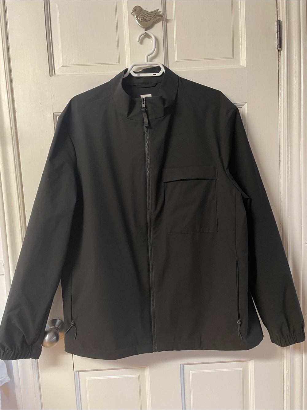 Banana Republic BR Standard black motion tech spring/fall jacket men’s size XL